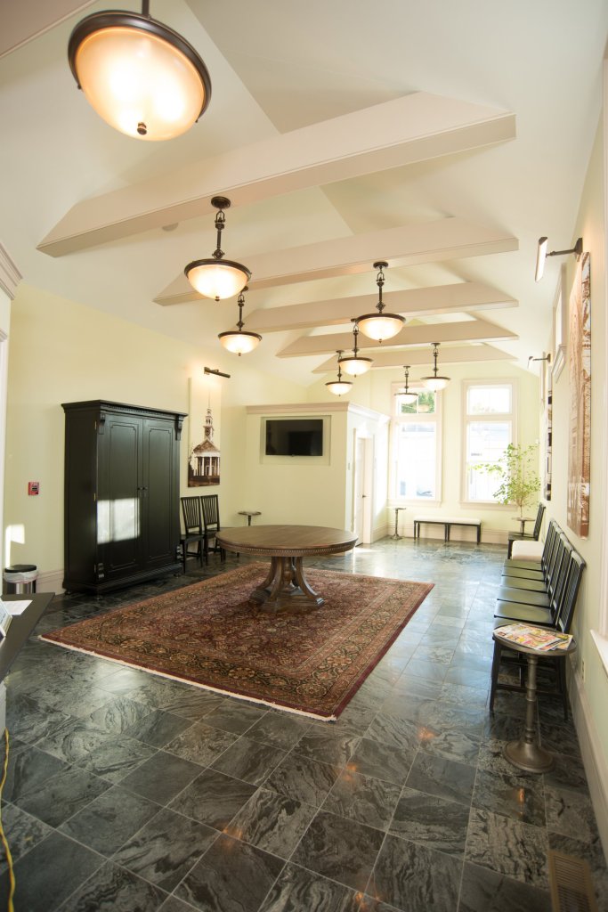 Photo: New England Oral Surgery & Associates office waiting room in Billerica, MA