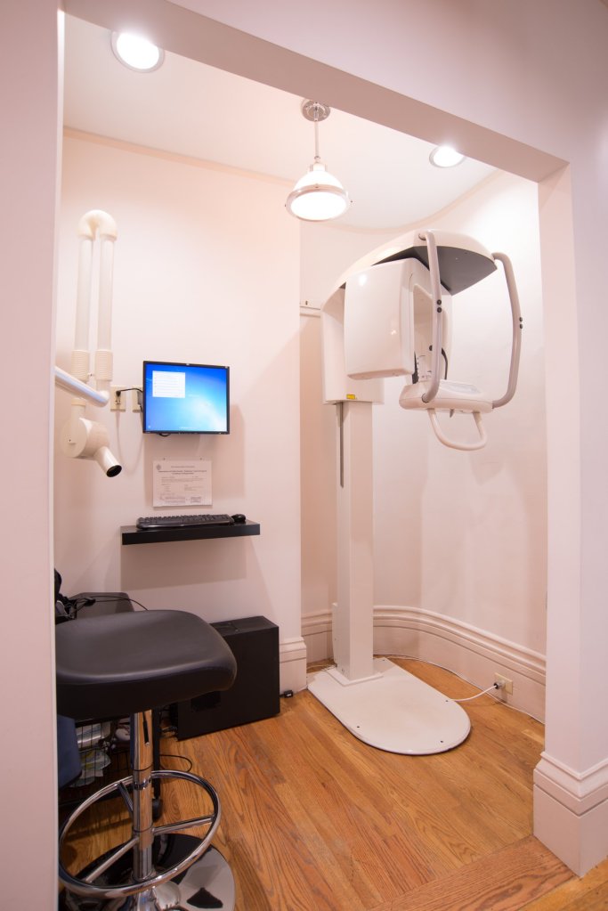 Photo: New England Oral Surgery & Associates 3d-image machine room in Billerica, MA