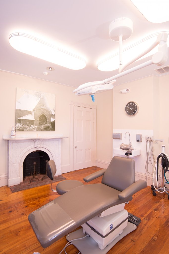 Photo: New England Oral Surgery & Associates surgical patient chair